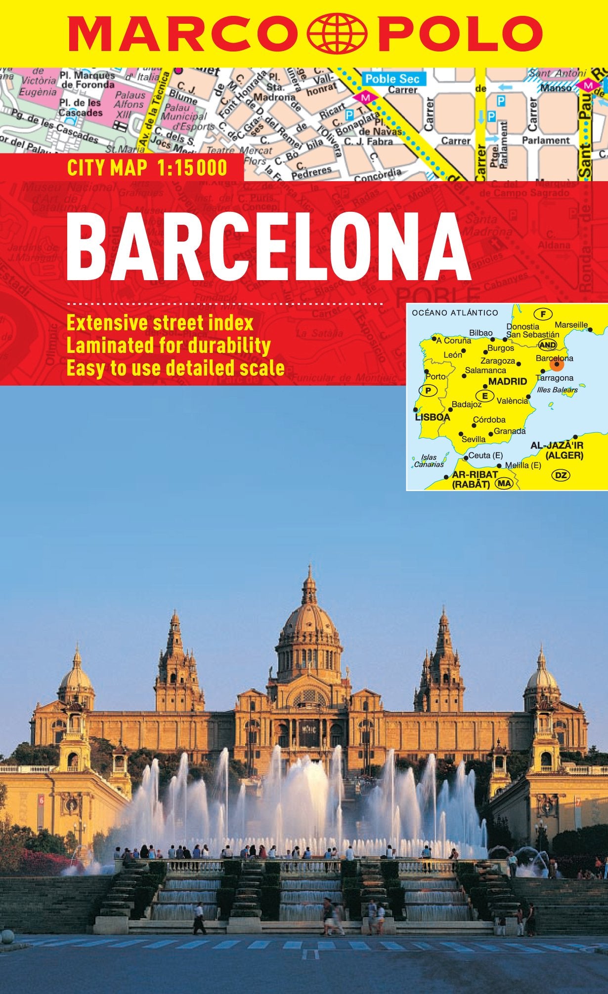 Barcelona Marco Polo City Map