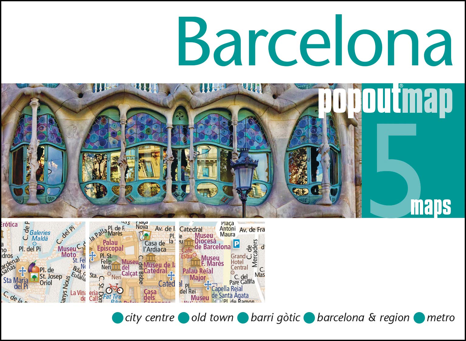 Barcelona Popout Map