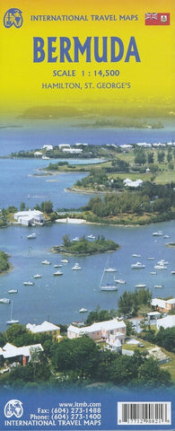 Bermuda ITM Travel Map 5e