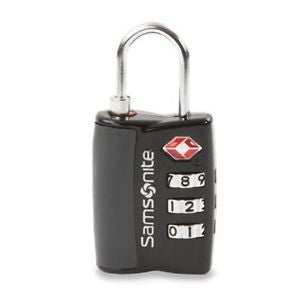 Travel Sentry 3 Dial Combination Lock Black