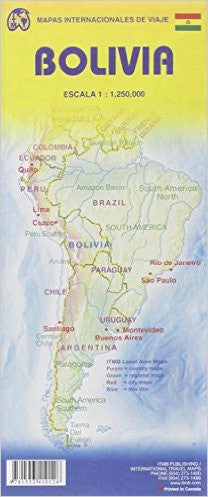 Bolivia ITM Travel Map