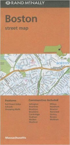 Boston Rand McNally Map