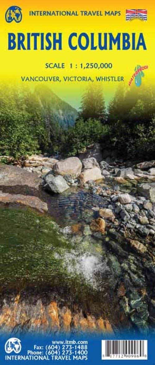 British Columbia ITM Map 9e