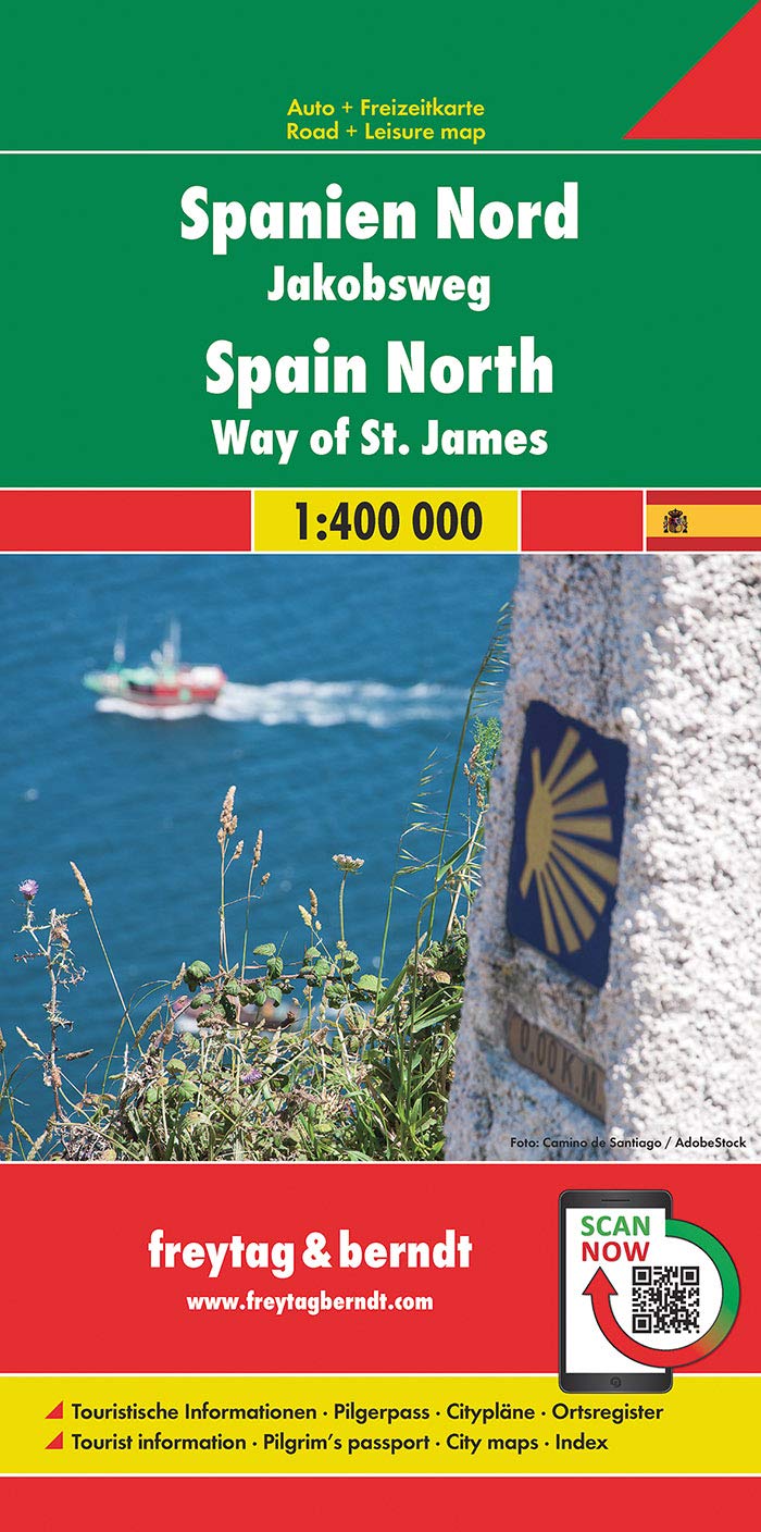 Spain North / Way of St. James FB Travel Map