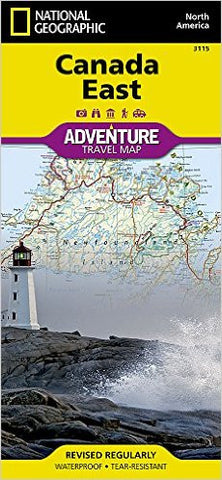 Canada East Adventure Map