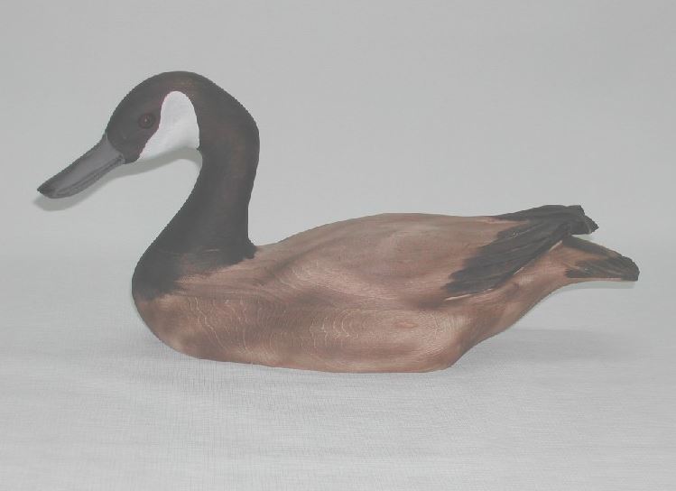 Burnt Wood Canada Goose 9"