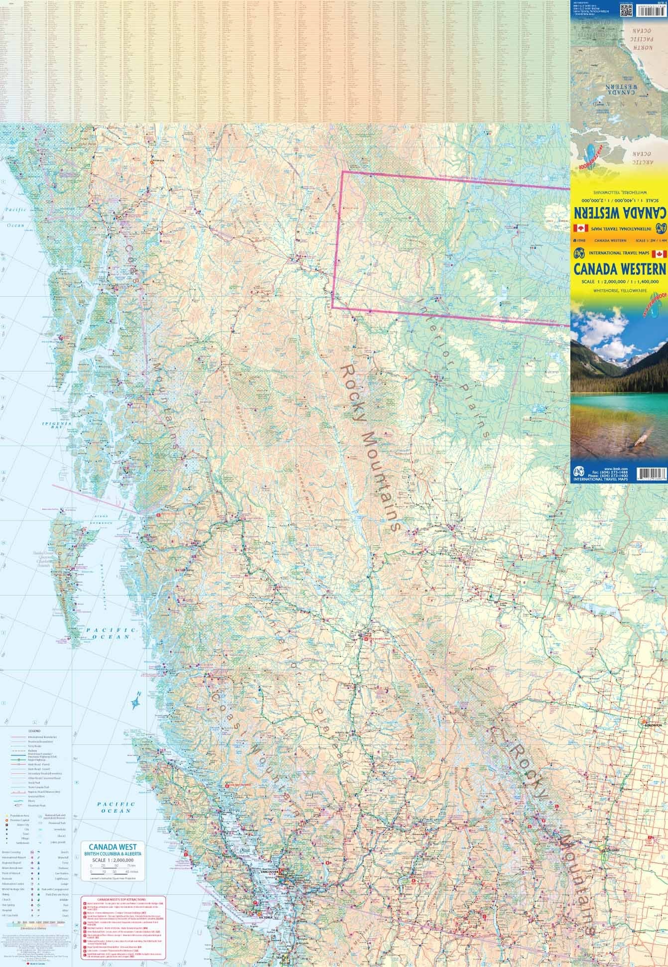 Western Canada ITM Map
