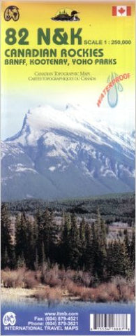 Canadian Rockies ITM Travel Map
