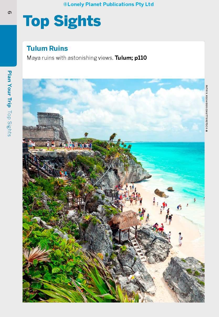 Cancun & the Riviera Maya Pocket Lonely Planet 1e