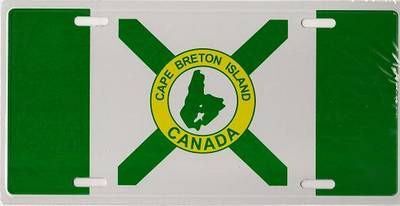 Cape Breton Licence Plate