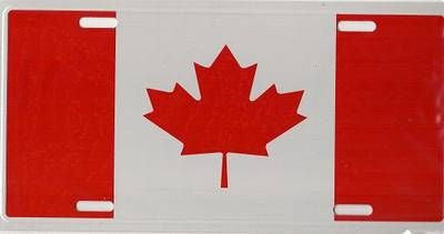 Canada License Plate