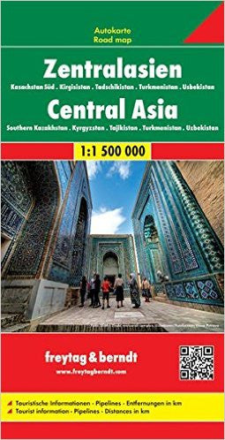 Central Asia F&B Travel Map