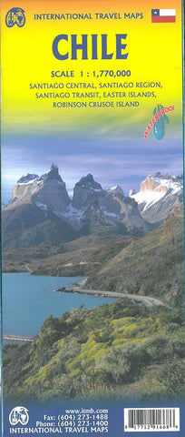 Chile ITM Travel Map 4e