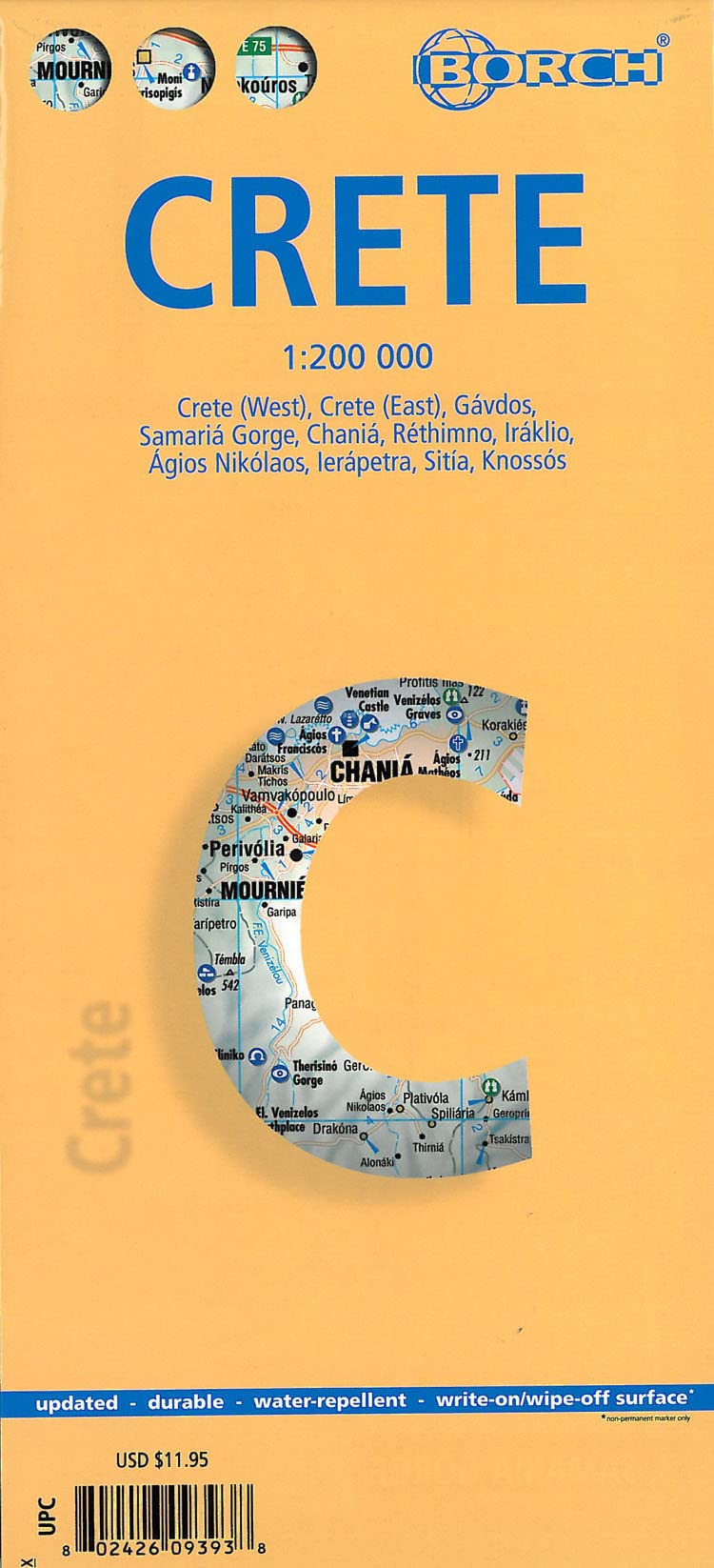 Crete Borch Travel Map