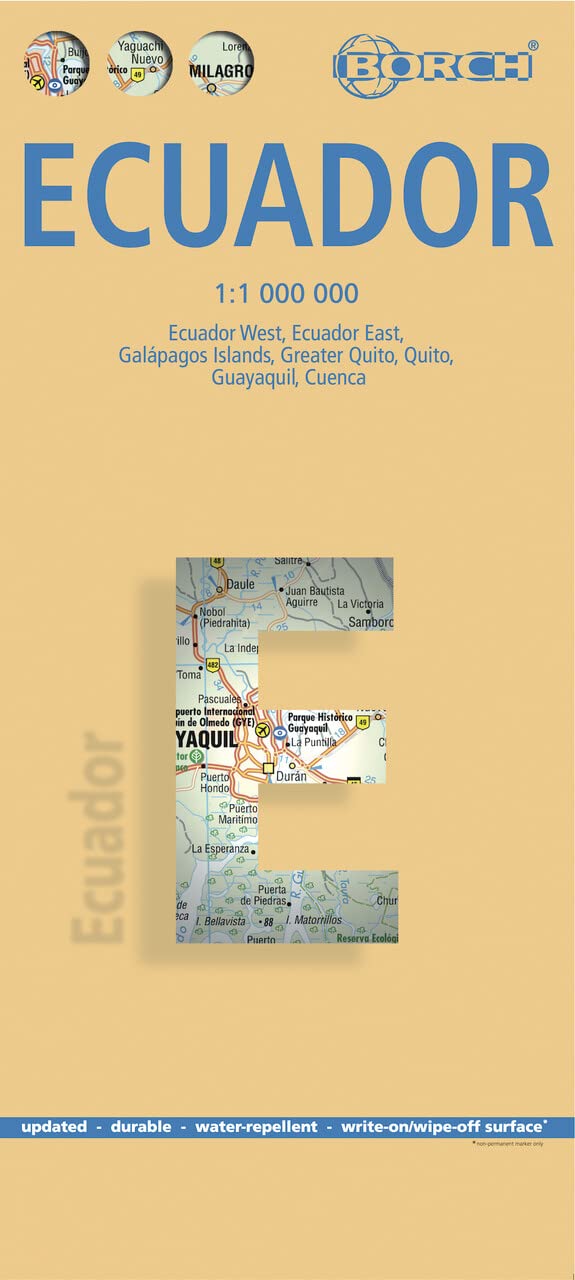 Ecuador Borch Travel Map