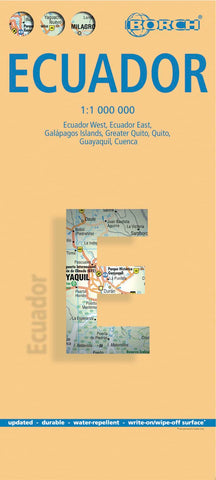Ecuador Borch Travel Map