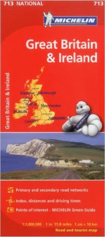 Great Britain & Ireland Michelin Map 713