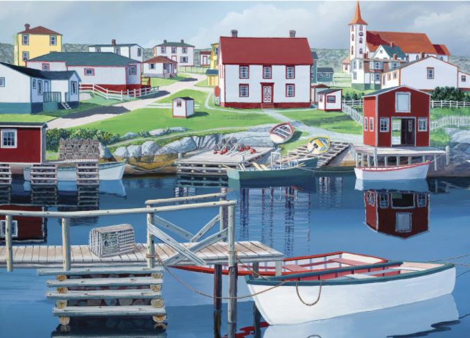 Greenspond Harbor Puzzle 1000 pc