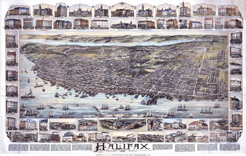 The City of Halifax, Nova Scotia 1890