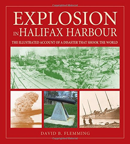 Explosion in Halifax Harbour by David Flemming