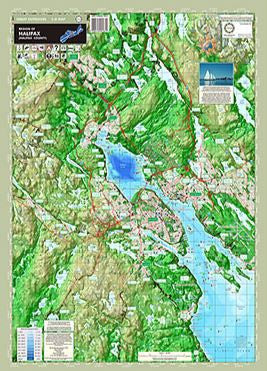 Region of Halifax Wall Map 20" x 28"