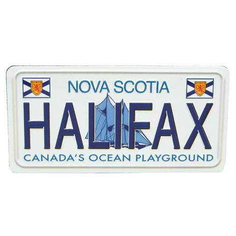 Halifax Licence Plate Magnet