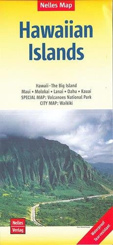 Hawaiian Islands Nelles Travel Map