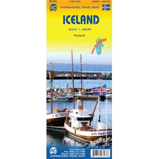 Iceland ITM Travel Map 5e
