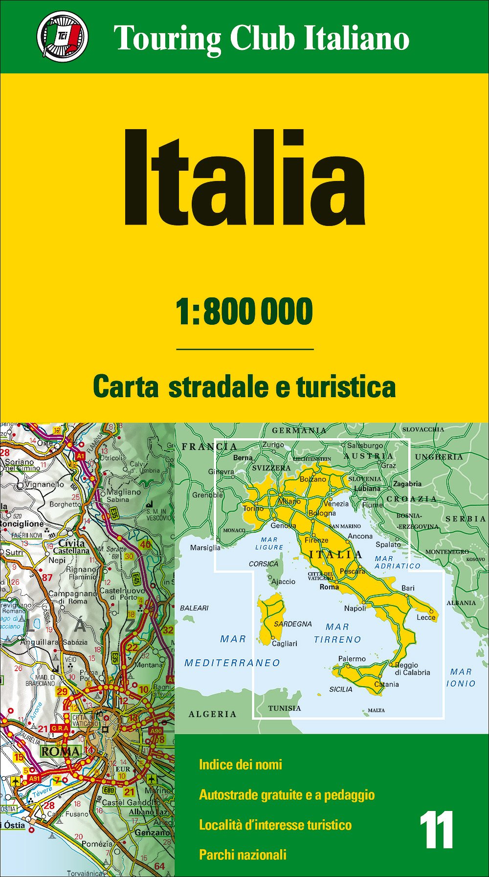 Italy Travel Map