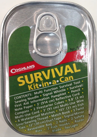 Survival Kit-In-A-Can