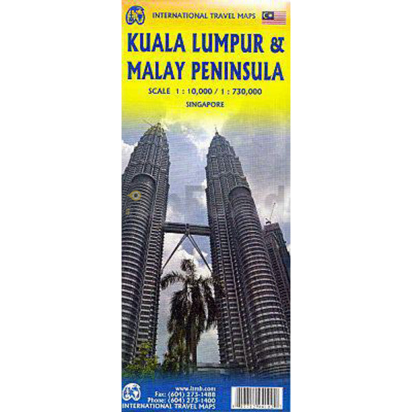 Kuala Lumpur & Malay Peninsula ITM Map 2e