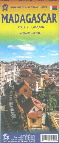 Madagascar  ITM Travel Map 6e