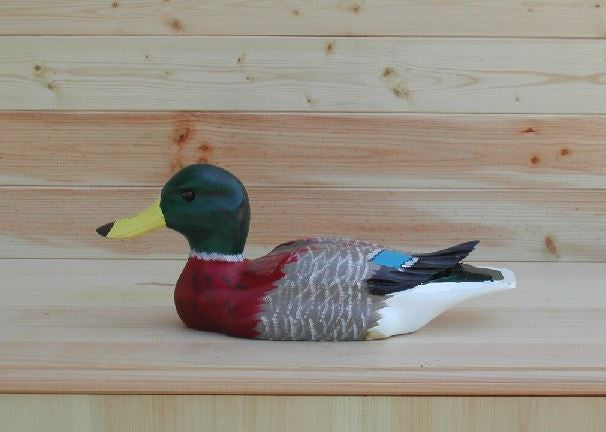Painted Mallard Duck 12"