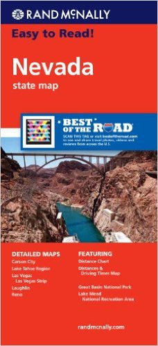 Nevada Rand McNally State Map