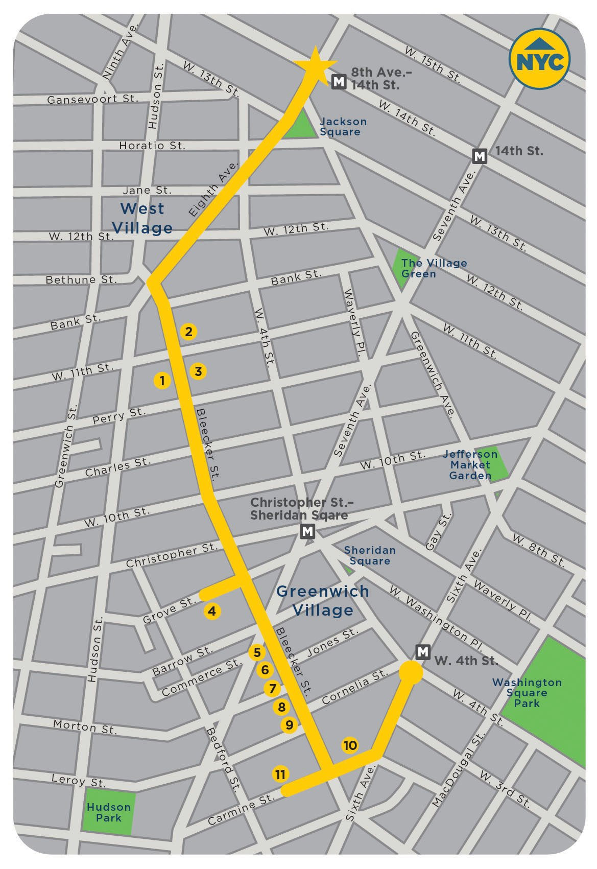New York City Walks Deck: 50 Adventures on Foot 3e