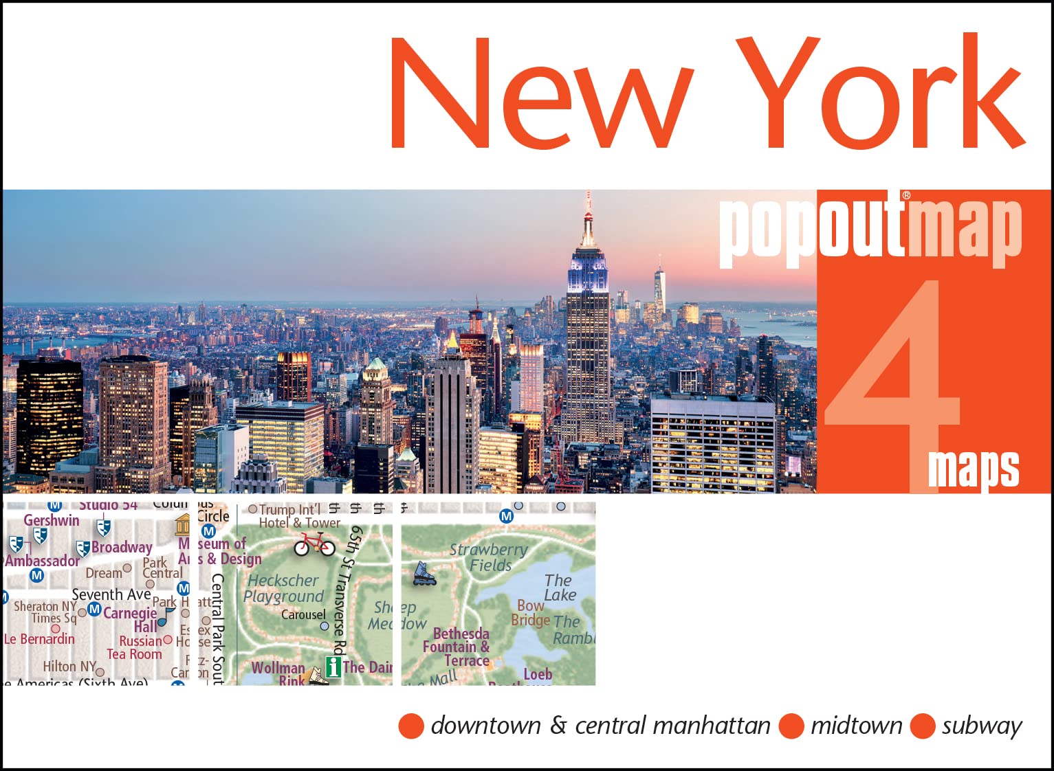 New York Popout Map