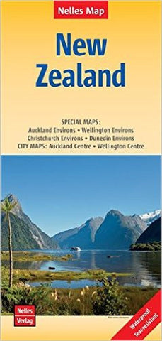 New Zealand Nelles Travel Map
