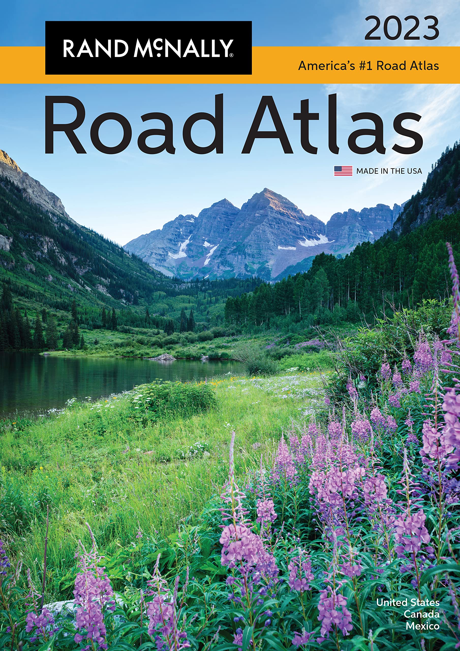 United States/ Canada/ Mexico Road Atlas 2023