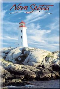 Peggy's Cove Nova Scotia Magnet
