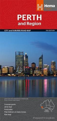 Perth & Region Hema City Map 11e