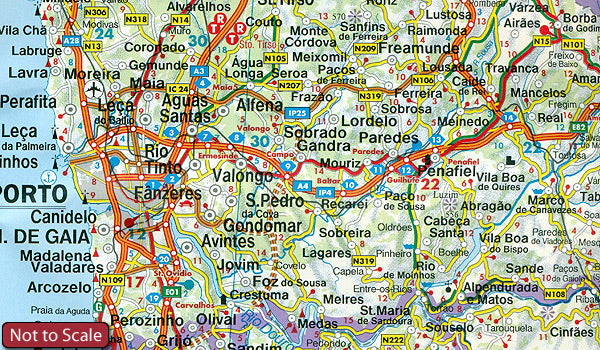Portugal FB Travel Map