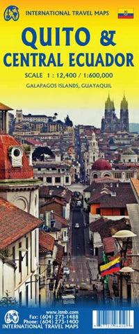 Quito & Ecuador Central ITM Map 4e