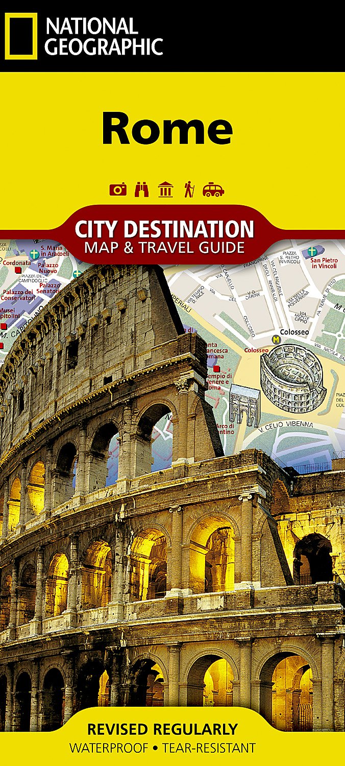 Rome Destination City Map
