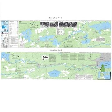 Roseway River (Part C + D). Canoe/Kayak Map