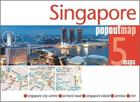 Singapore Popout Map