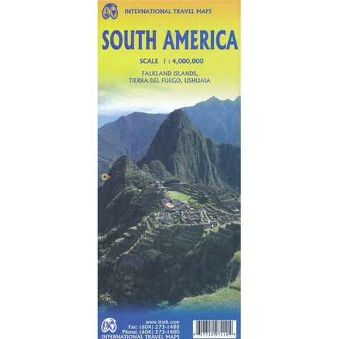 South America ITM Travel Map 7e