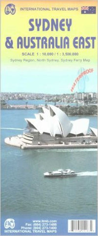 Sydney & Australia East ITM Travel Map