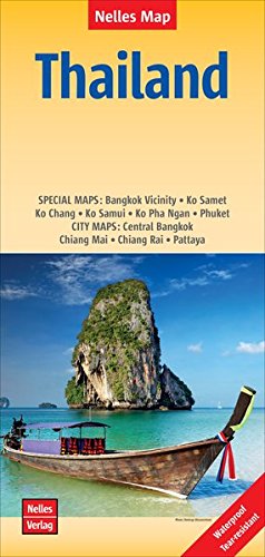 Thailand Nelles Travel Map