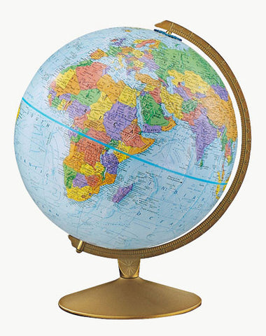 The Explorer 12" Blue Political Desk Globe