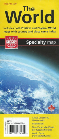 The World MapArt Map